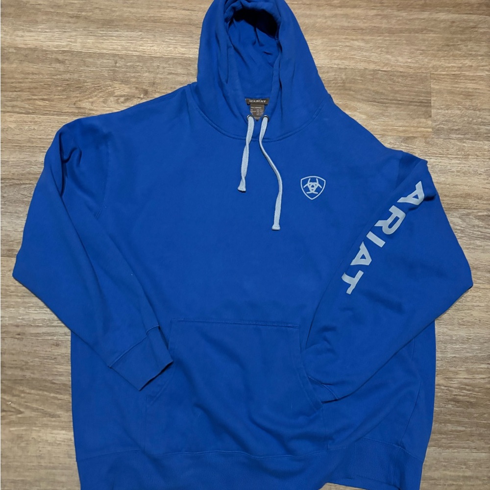 Ariat Men's Vibrant Blue Hoodie
